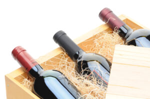 Emkapak houten wijnkist